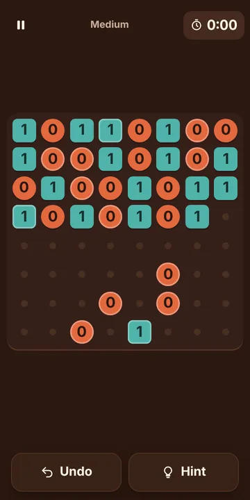 Binary screenshot