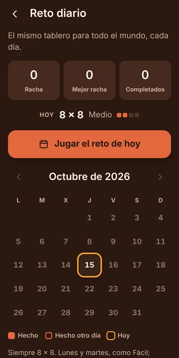 Captura del Binario
