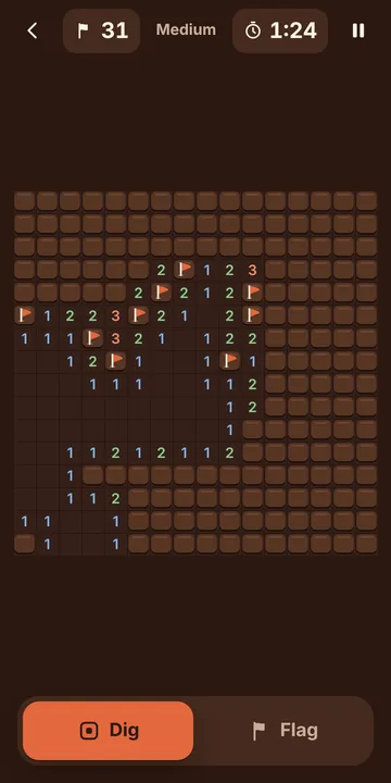 Minefield screenshot