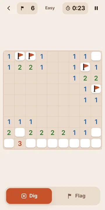 Minefield screenshot