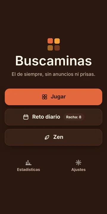 Captura del Buscaminas