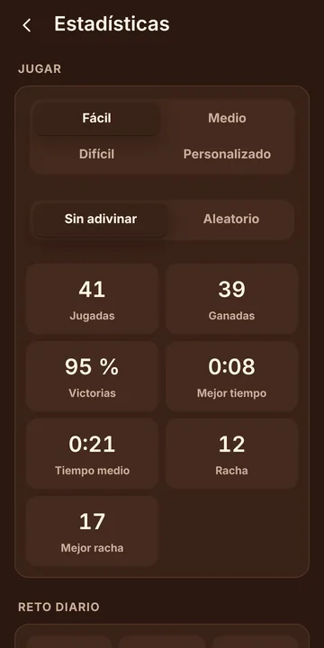 Captura del Buscaminas