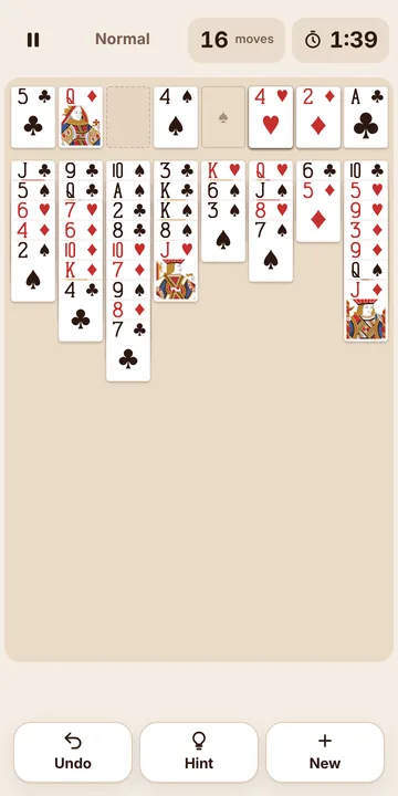 FreeCell screenshot
