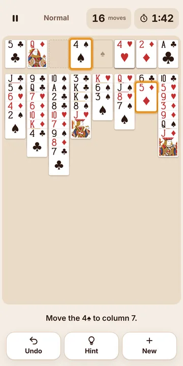 FreeCell screenshot