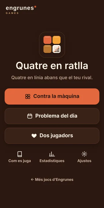 Captura de Quatre en ratlla
