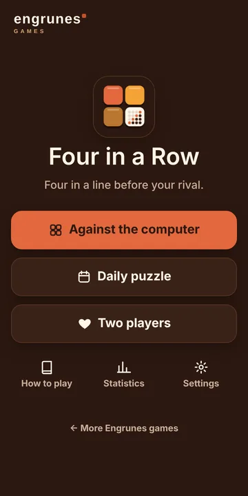Four in a Row screenshot