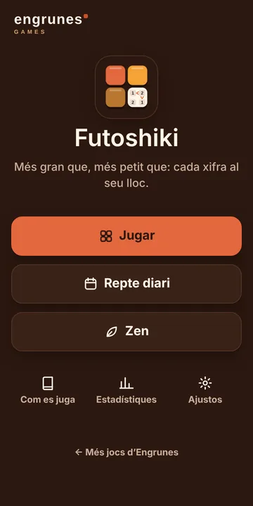 Captura del Futoshiki