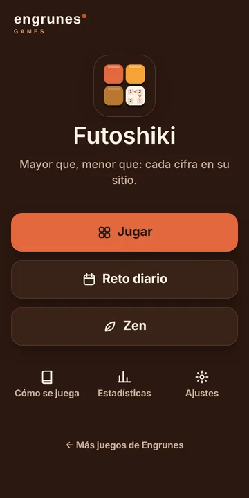 Captura del Futoshiki
