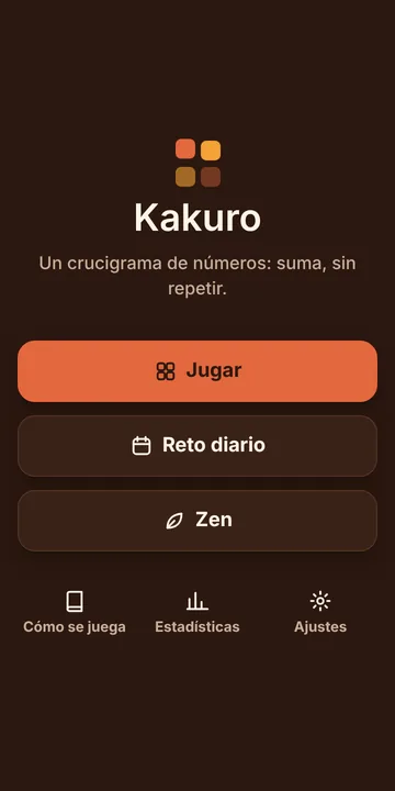 Captura del Kakuro