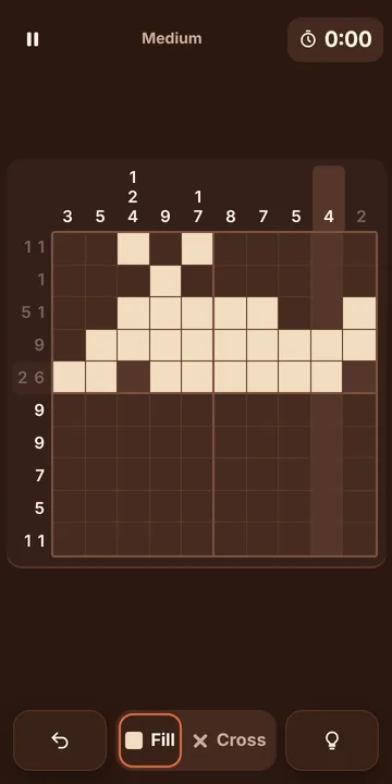 Nonograms screenshot
