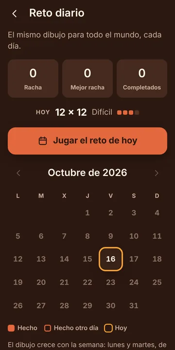 Captura de los Nonogramas