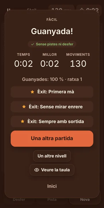 Captura del Solitari